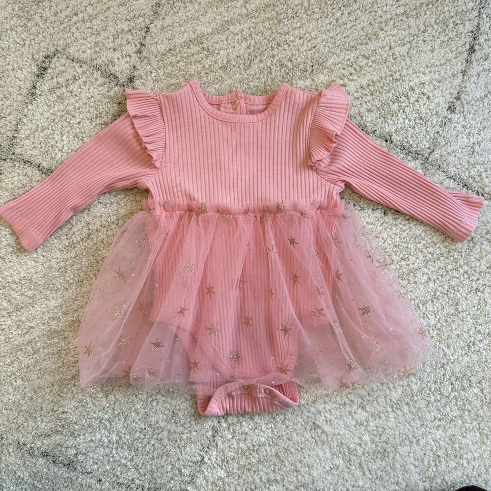 Little Me Baby Girl's Tutu Bodysuit Dress - 9 M